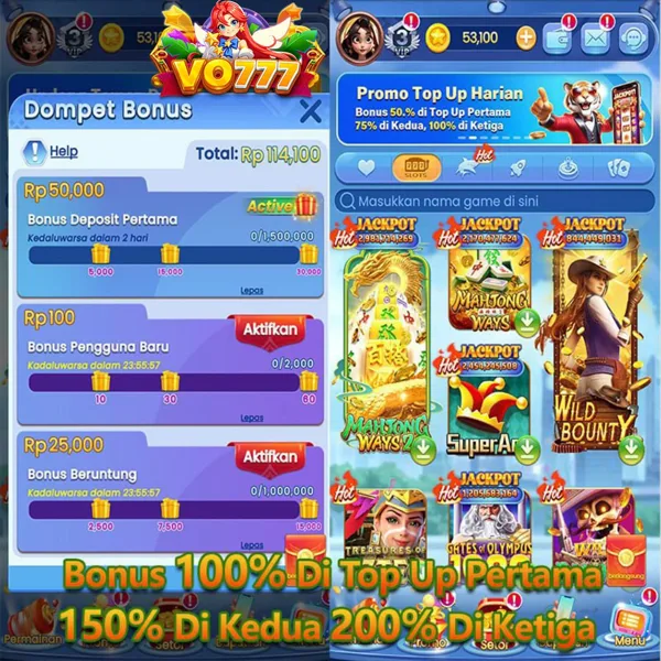 VO777 Login Resmi APK 2026